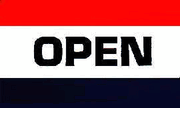 Open Flag - 3'x5' Nylon 