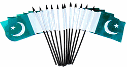 Pakistan 4"x6" Polyester - 12 Per Pack