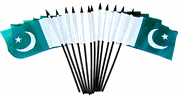 Pakistan 4"x6" Polyester - 12 Per Pack