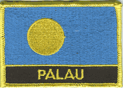 Palau Flag Patch with Name