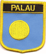 Palau Flag Shield Patch