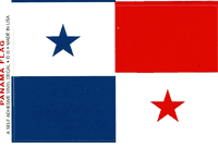 Panama Flag Decal Stickers - Large