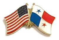 Panama Flag Lapel Pin - Double