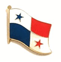 Panama Flag Lapel Pin - Single