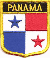 Panama Flag Shield Patch