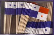 Panama Flag Toothpicks