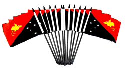 Papua New Guinea 4"x6" Polyester - 12 Per Pack