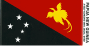 Papua New Guinea Flag Decal Sticker