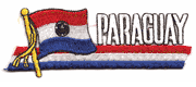 Paraguay Descriptive Flag Patch