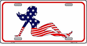 Patriotic Mud Flap Girl