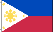 Philippines 3x5 Nylon Flag - Imported