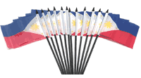Philippines 4"x6" Polyester - 12 Per Pack
