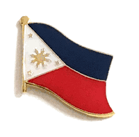 Philippines Flag Lapel Pin - Single