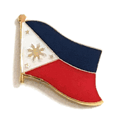 Philippines Flag Lapel Pin - Single