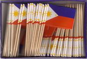 Philippines Flag Toothpicks