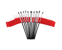 Poland 4"x6" Polyester - 12 Per Pack