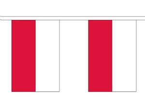 Poland String Flag Bunting