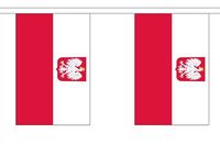 Poland Eagle String Flag Bunting