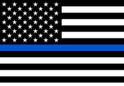 Police Memorial Flag