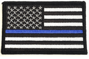 Police Memorial Flag Patch