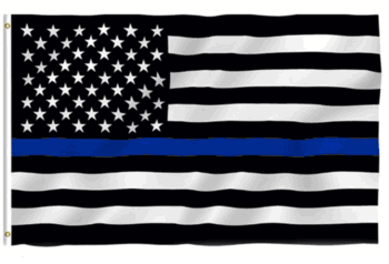 Police Memorial Polyester Flag