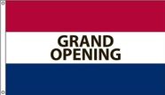 Polyester Grand Opening Flag