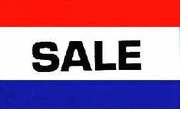 Polyester Sale Flag 