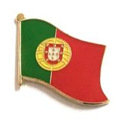Portugal Flag Lapel Pin - Single