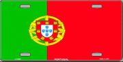 Portugal Flag License Plate