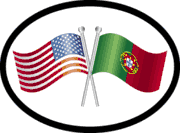 Portugal Friendship Flag-It Oval Decal