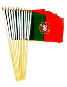 Portugal Stick Flags 12 x 18"