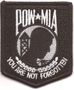 POW*MIA Shield Patch