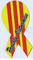 Proudly Vietnamese Car Ribbon Magnet