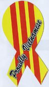 Proudly Vietnamese Car Ribbon Magnet