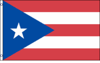 Puerto Rico 3x5 Nylon Flag - Imported