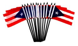 Puerto Rico 4"x6" Polyester - 12 Per Pack