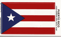 Puerto Rico Flag Decal Stickers