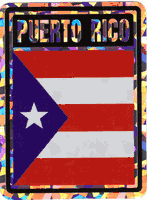 Puerto Rico Vinyl Reflective Decal