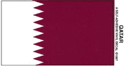 Qatar Flag Decal Sticker