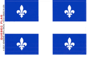 Quebec Flag Decals