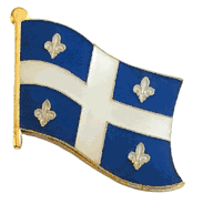 Quebec Lapel Pin - Single