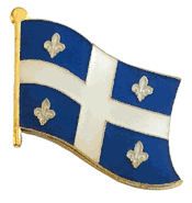 Quebec Lapel Pin - Single