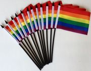 Rainbow 4"x6" Special Event Flag - 12 Per Pack