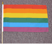 Rainbow Flag 12" x 18"