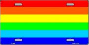 Rainbow Flag License Plate
