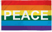 Rainbow Peace Flag 