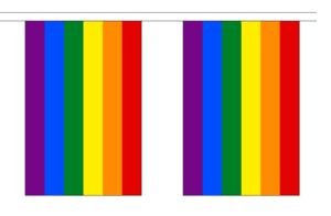 Rainbow String Flag Bunting