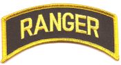 Ranger Patch - Black and Gold