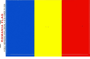Romania Flag Decal Stickers - Large