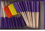 Romania Flag Toothpicks